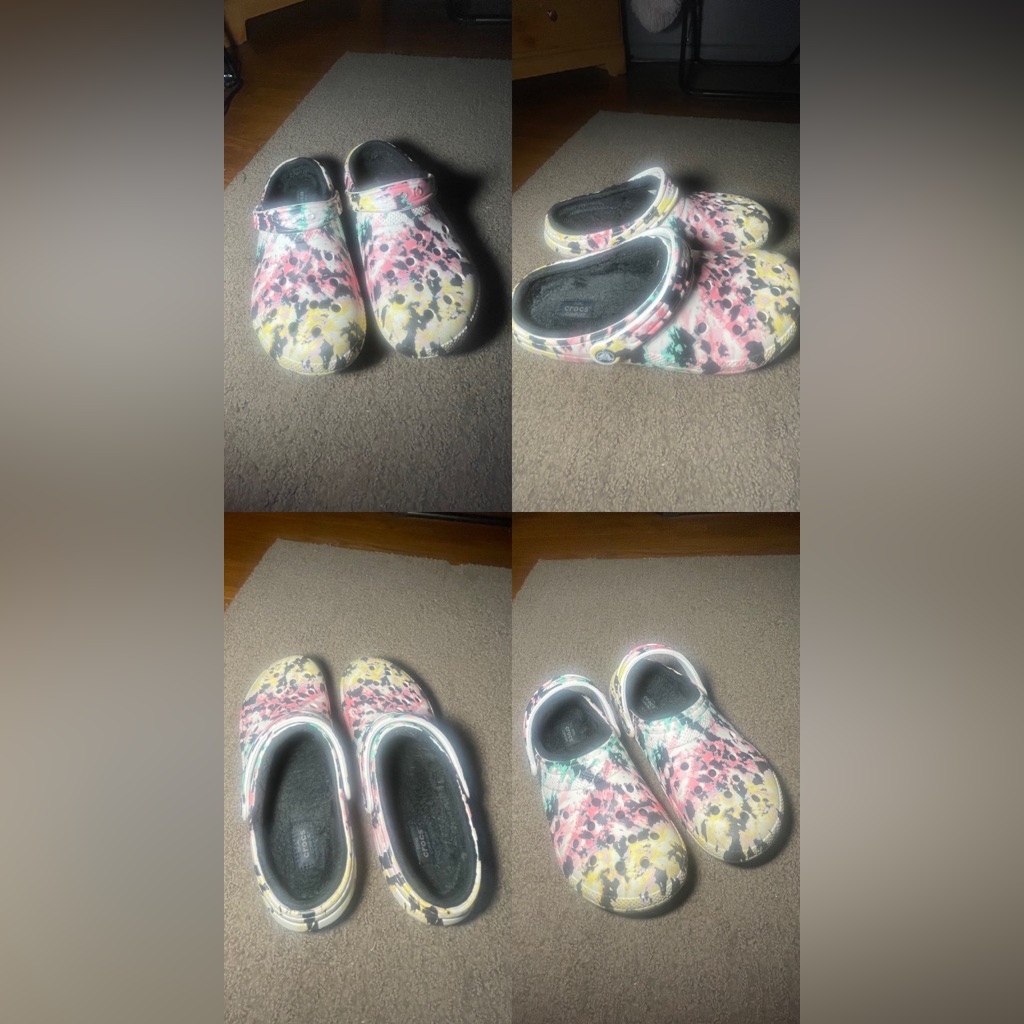 Multi Colored Crocs